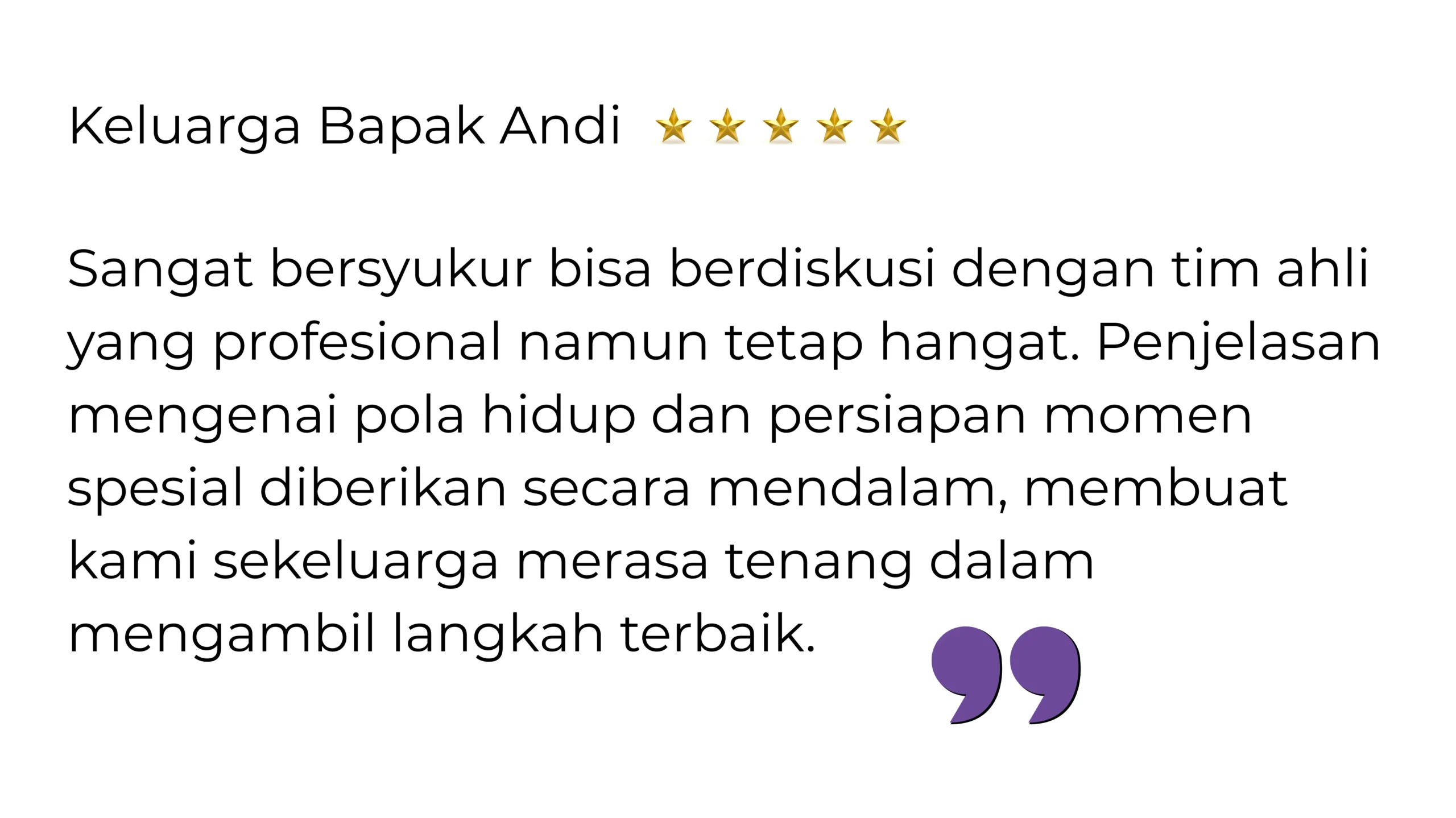 Testimoni 2