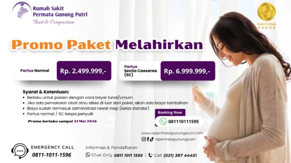 Paket Melahirkan Private di RS Permata Gunung Putri