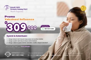 Proteksi Dini dengan Vaksinasi Influenza di RS Permata Gunung Putri