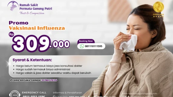 Proteksi Dini dengan Vaksinasi Influenza di RS Permata Gunung Putri