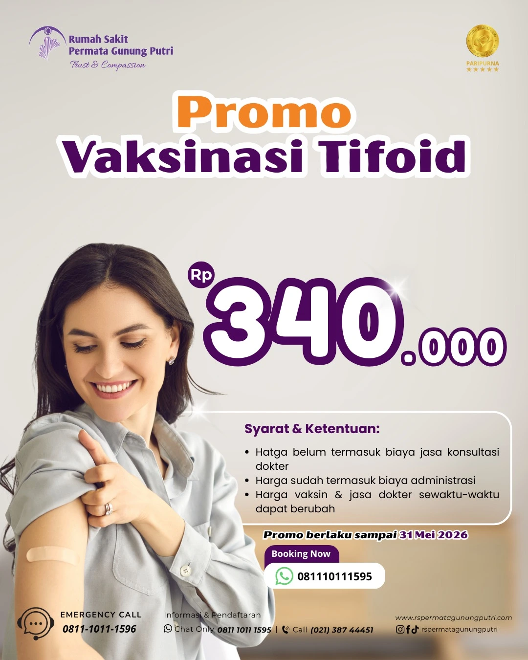 Vaksinasi Tifoid