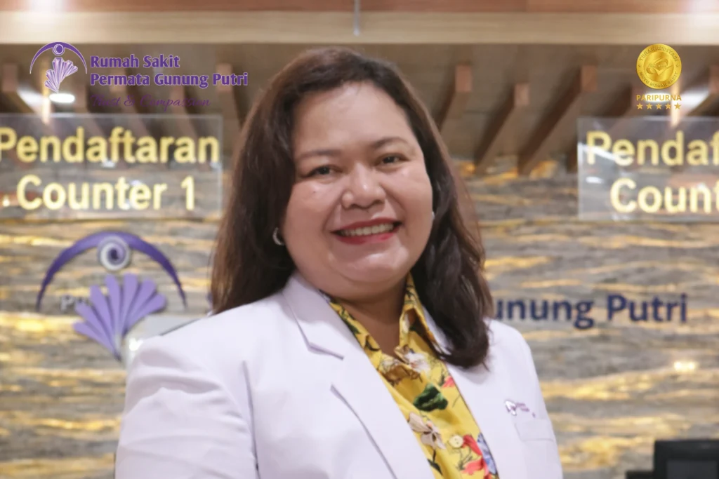 dr Niken Kusumastuti Sp.N dokter spesialis saraf di RS Permata Gunung Putri Bogor yang menangani stroke epilepsi dan gangguan saraf
