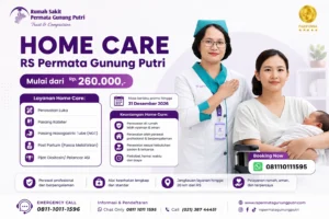 Home Care RS Permata Gunung Putri Mulai 260 Ribu, Layanan Medis Langsung ke Rumah