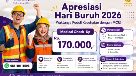 Promo Medical Check-Up RS Permata Gunung Putri Spesial Hari Buruh 2026