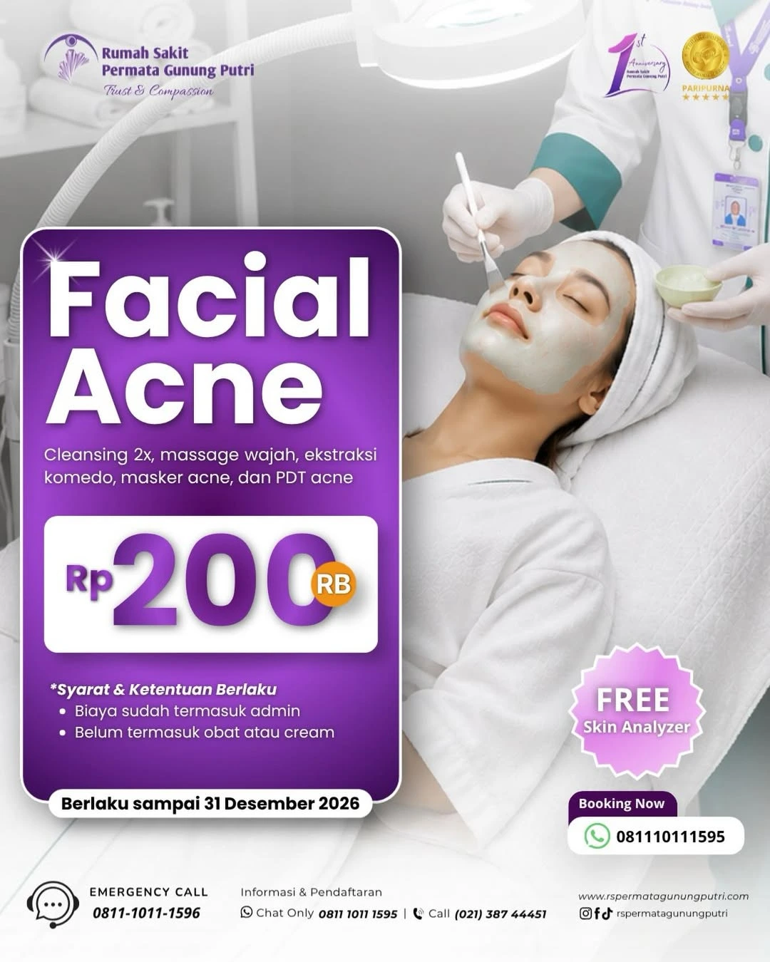 Promo Facial Acne
