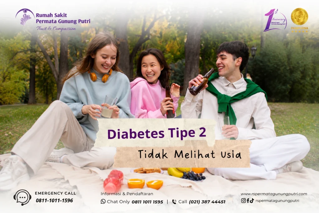 Gejala diabetes tipe 2 seperti sering haus, mudah lelah, dan sering buang air kecil
