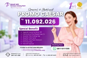 Promo persalinan caesar 2026 RS Permata Gunung Putri